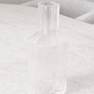 Clover Ripple glazen karaf | 26,5 cm | 1500 ml