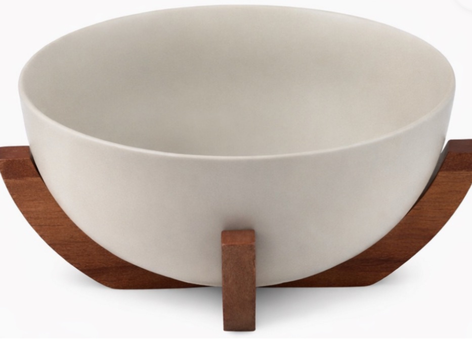 Serveerkom Elegance-23cm acaciahout
