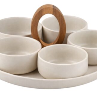 Bavary Essence borrelset met acacia| 28cm